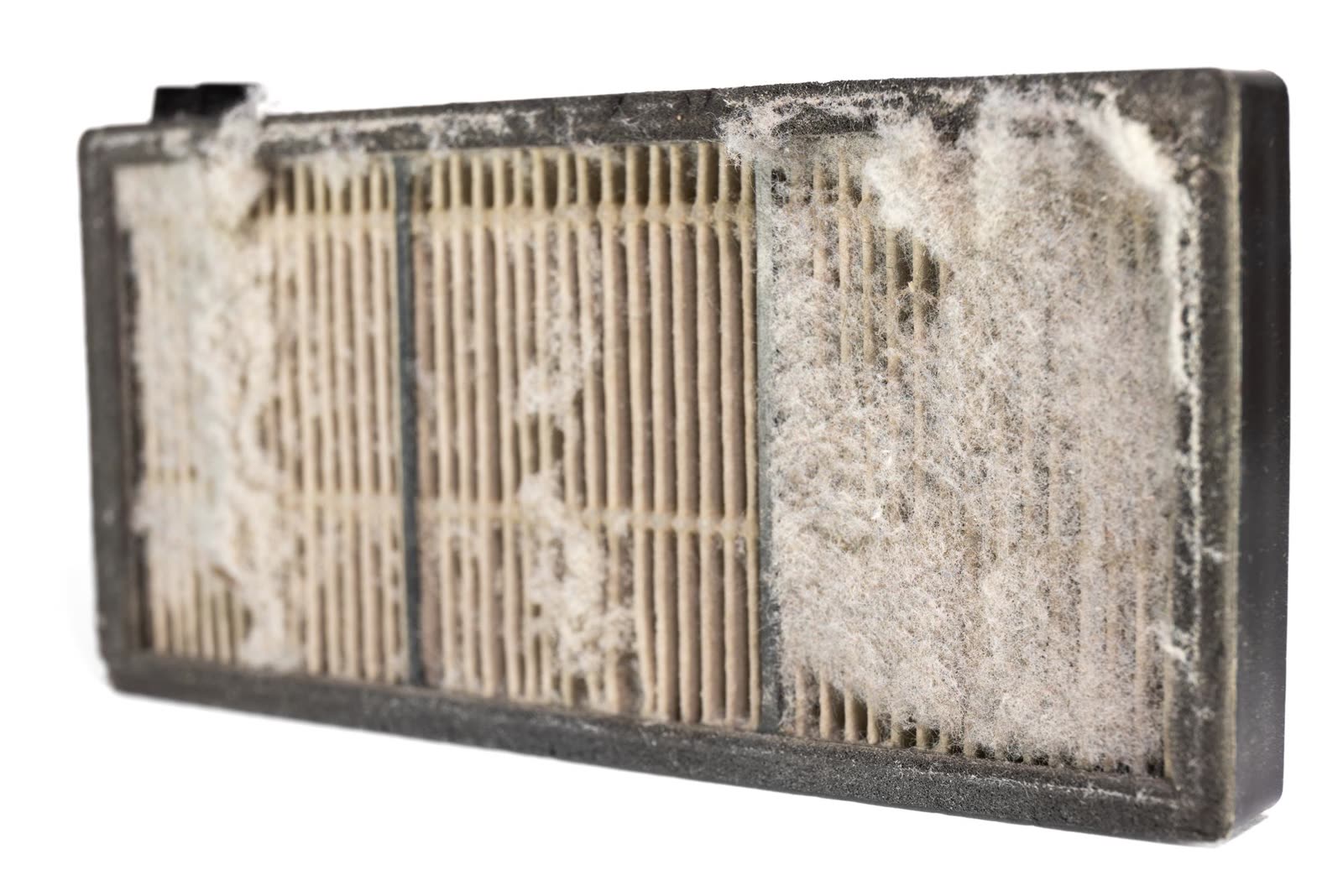 Clogged filter driving up run times and energy use