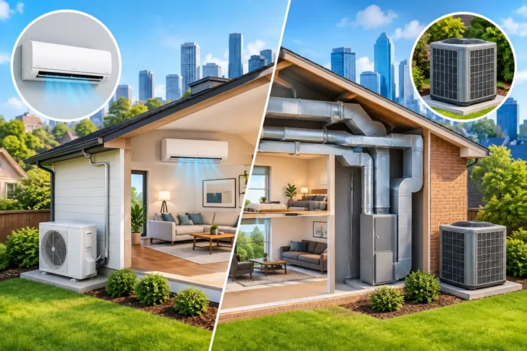 Ductless Versus Central Air for Houston Homes