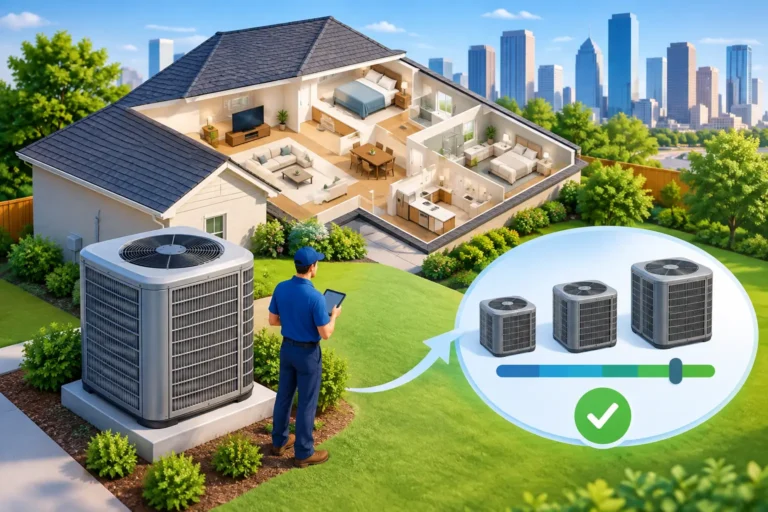 How to Choose AC System Size for Your Houston Home