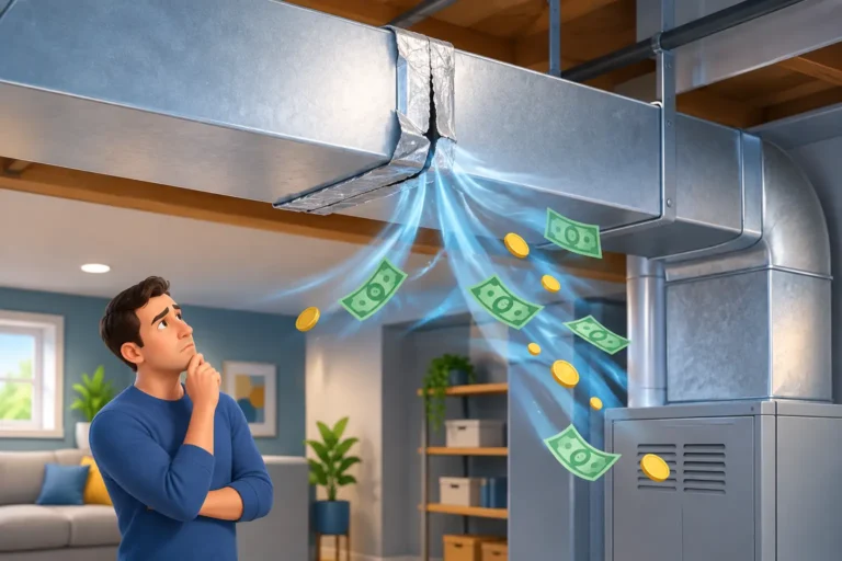 Ductwork Leaks and the Cost of Ignoring Them