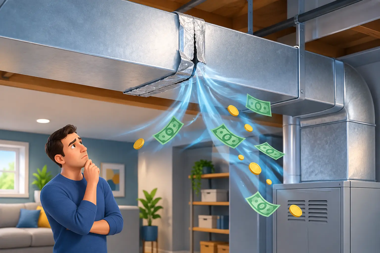Ductwork Leaks and the Cost of Ignoring Them