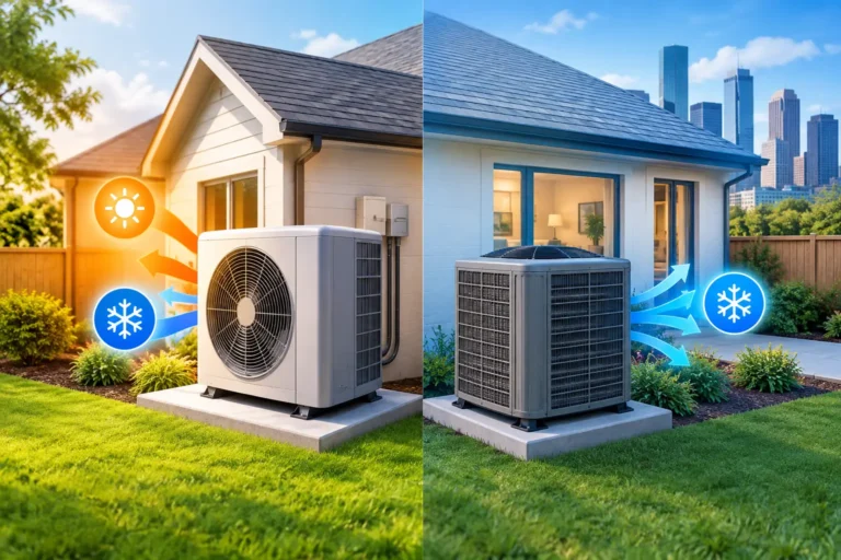 Heat Pump Versus AC for Houston Homeowners