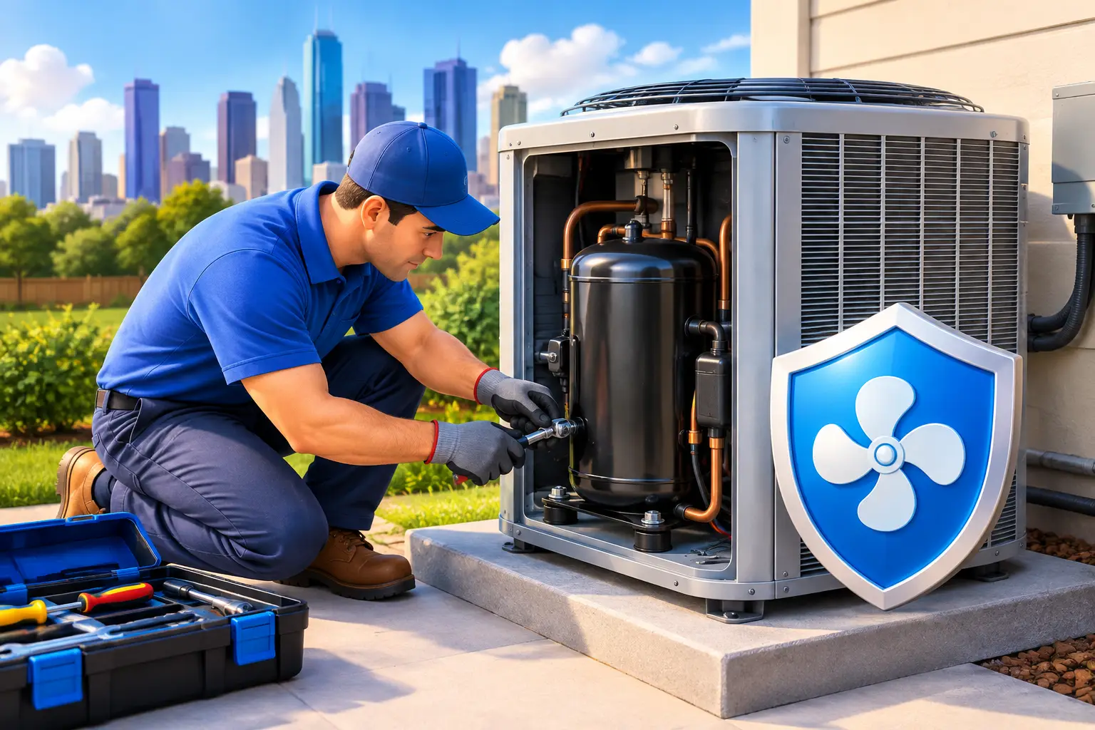 How to Prevent AC Compressor Failure in Houston