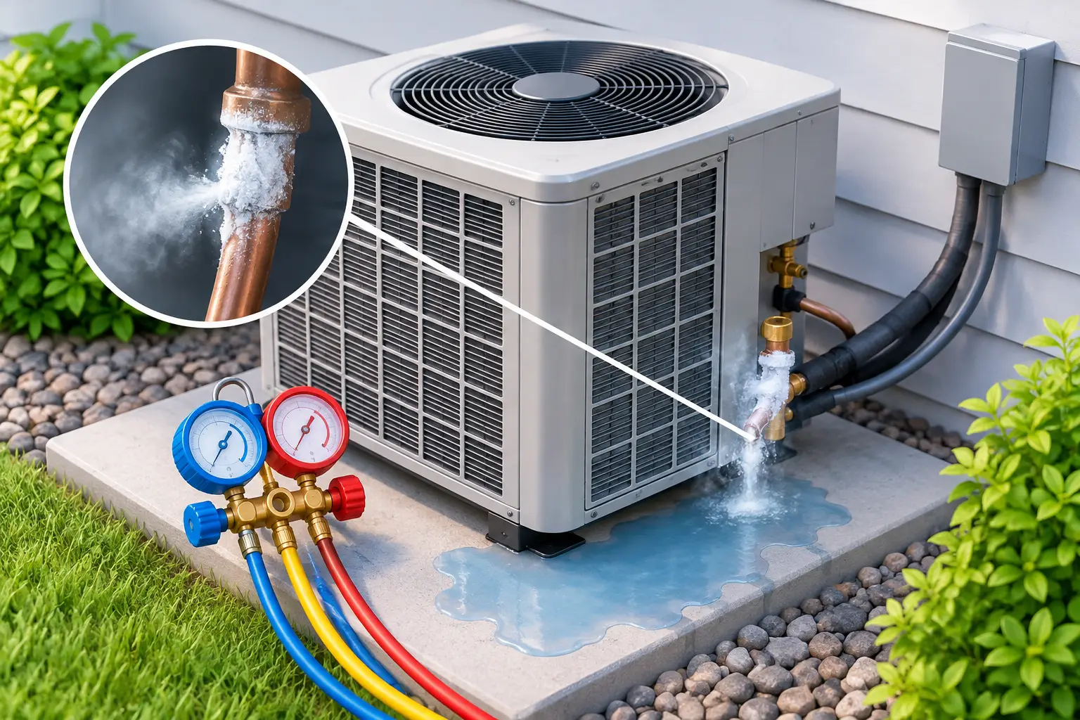 Top Signs of a Refrigerant Leak in Your AC