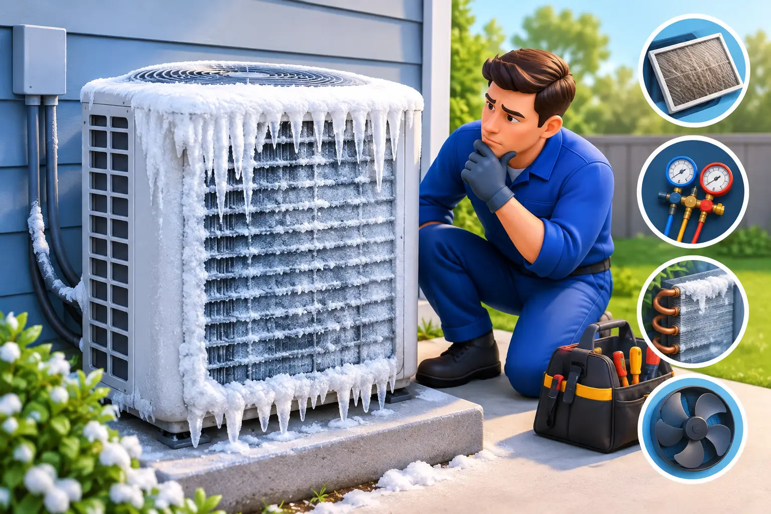 Why Does AC Freeze? Causes and What to Do