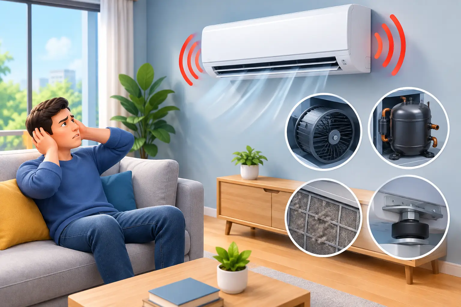 Why Is AC Loud? Common Causes and Next Steps